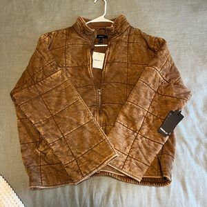 Forever 21 quilted jacket NWT